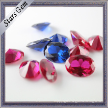Variou Shapes and Colors Synthetic Corundum Gemstone